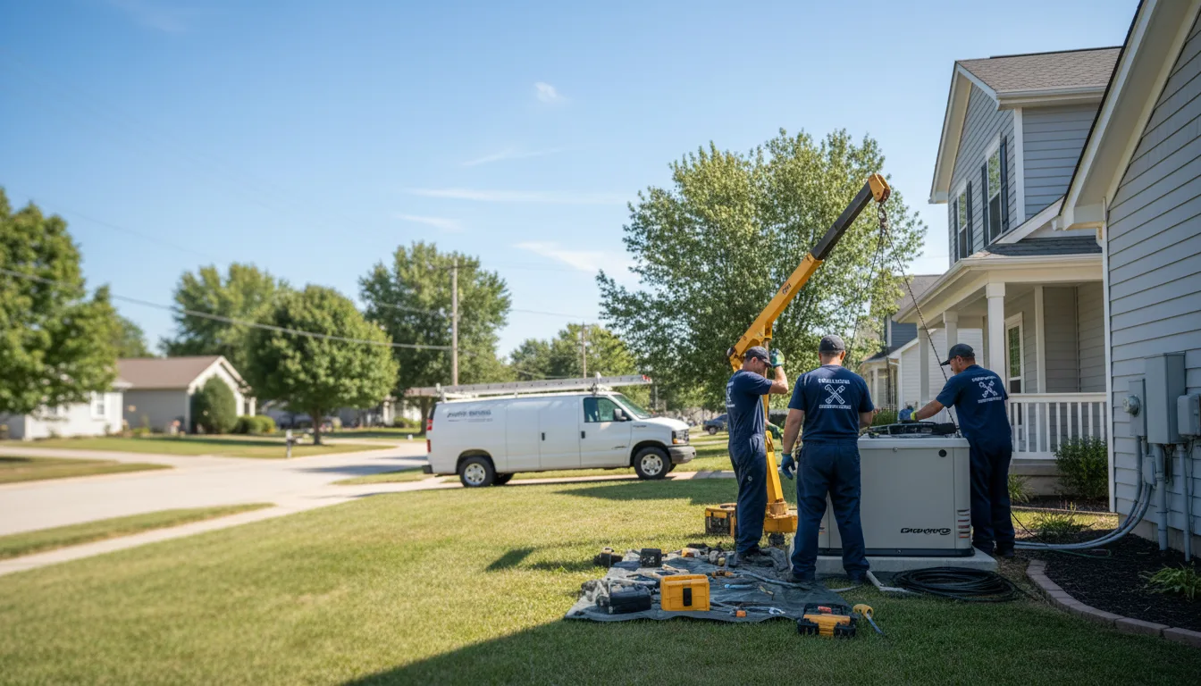 Generator Installation in Fairview Heights, IL near me
